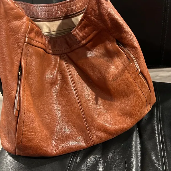 American Leather Brown women’s Bag - Image 8