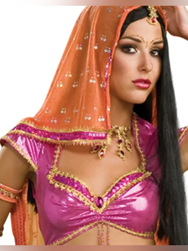 NWT womens Secret Wishes Sexy Bollywood Dancer Costume Halloween XS - Image 4