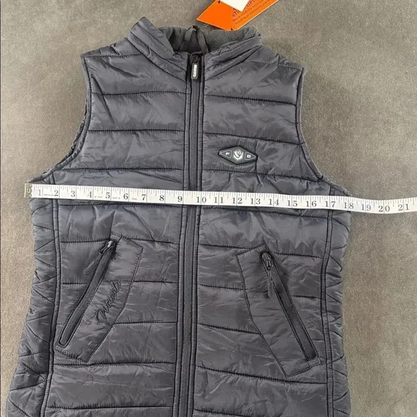 Wasoto Women’s Black Heated Vest with Battery Pack Washable SMALL NEW - Image 3
