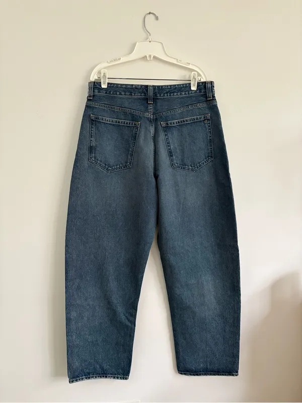 NWT Madewell The Curvy Balloon Jean in Greendale Wash Size 31 - Image 7