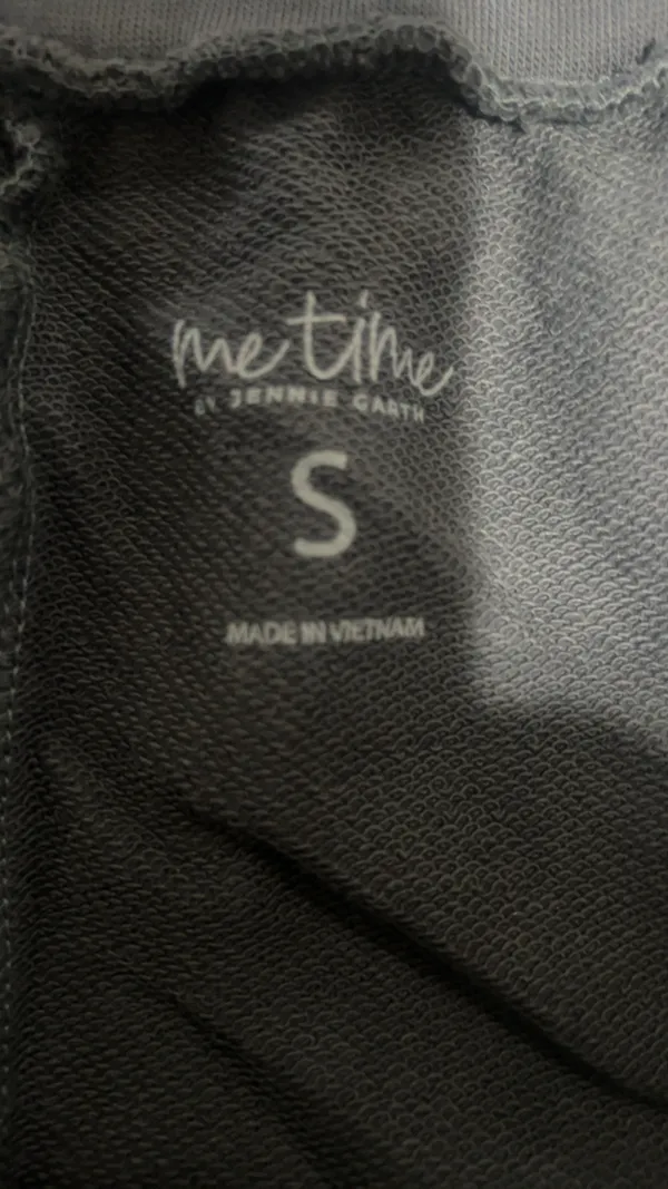 Me Time by Jennie Garth Black Lounge Pants Small - Image 3