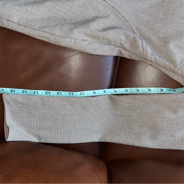 Zara Brown Plaid Square Neck Dress Size XS - Image 10