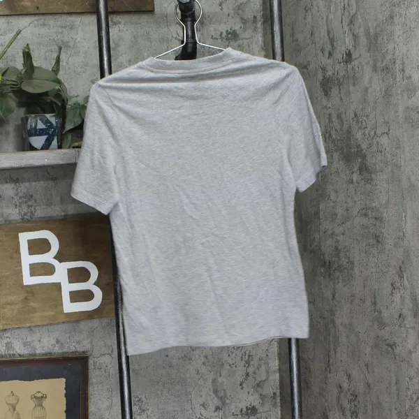 NWT Reebok Womens Identity Tee Graphic T-Shirt II7743 Heather Gray XS - Image 4