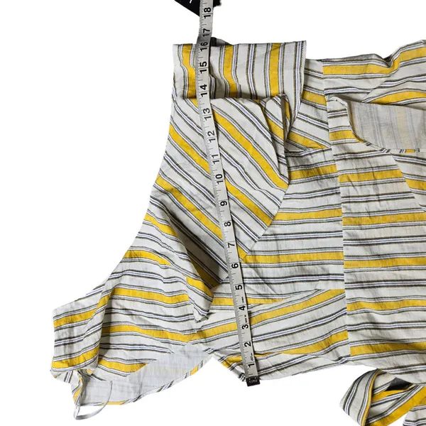 Lulus High Tide Yellow Striped One Shoulder Midi Dress‎ - Image 6