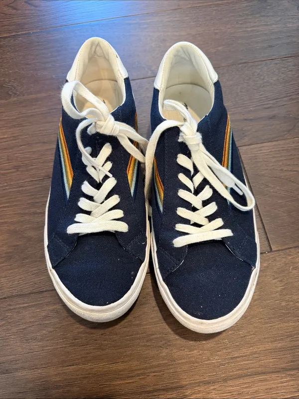 Madewell Sidewalk Women's Size 10 Low Top Casual Sneakers - C38-031 - Image 2