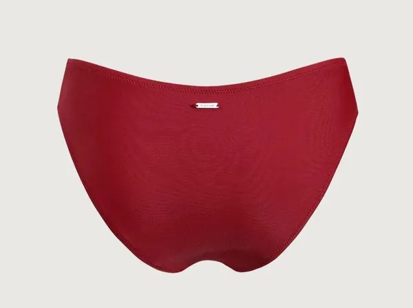 Berlook Red Ruched Knot Bikini Top & Red Ruched Bikini Bottom - Image 5