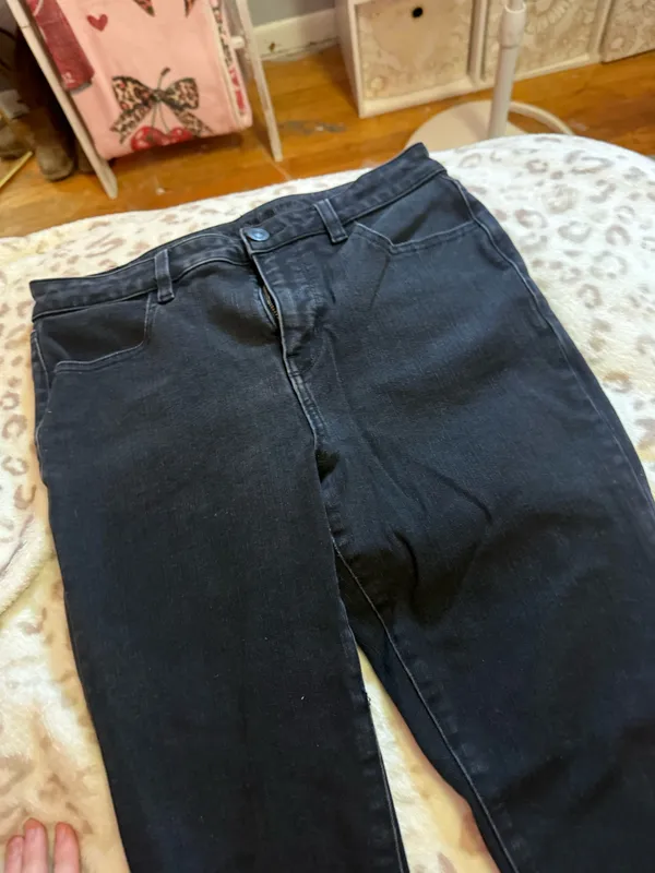 Black American Eagle Skinny Jeans - Image 5