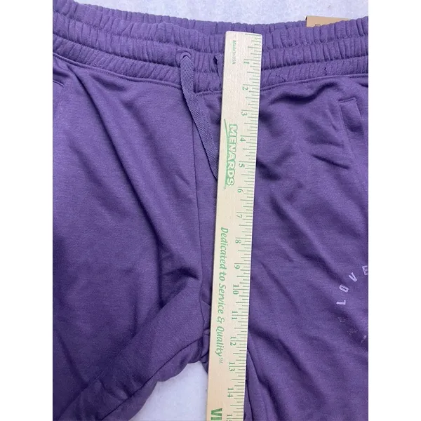 PINK Victoria's Secret Butter Soft French Terry Jogger‎ Women M Purple New - Image 7