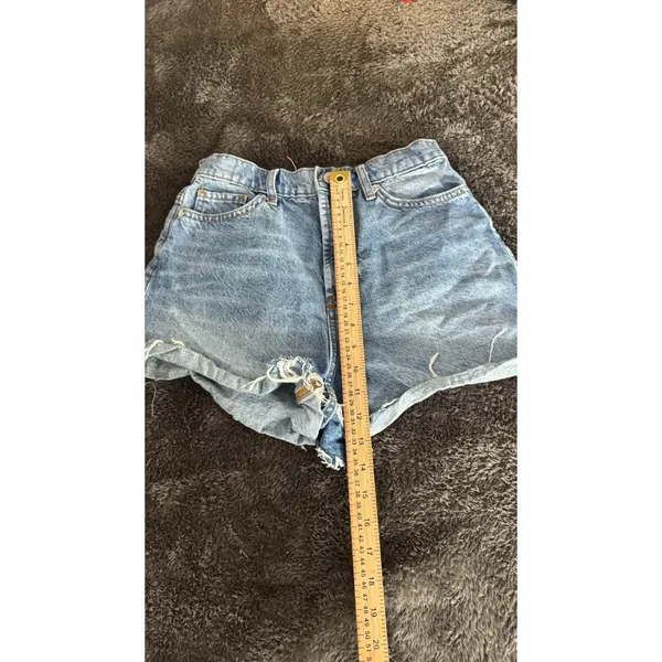 BDG Urban Outfitters A-Line Shorts Light Wash, High Rise, Womens Size 27 - Image 7