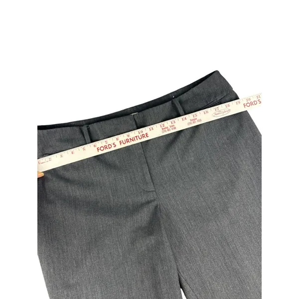 LOFT Curvy Dress Trouser Pants Bootcut Charcoal Gray Size‎ 14 - Image 3