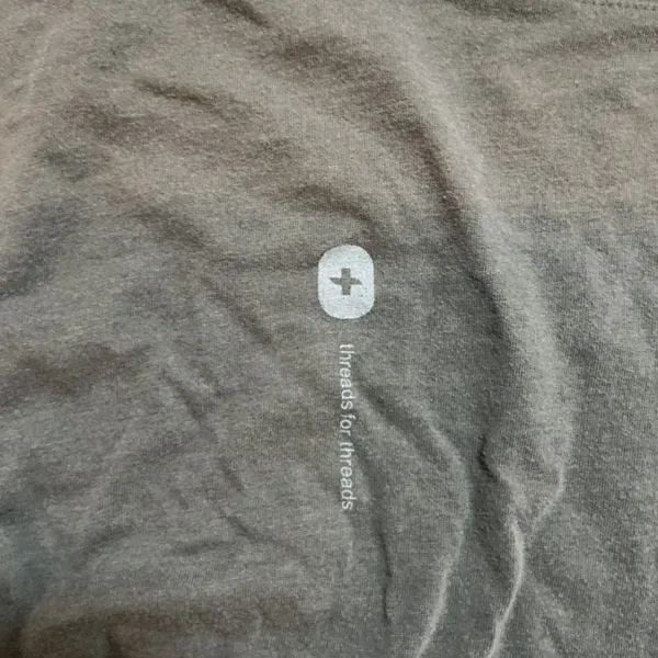 FIGS Threads for Threads Olive Green Long Sleeve T Shirt Size L - Image 6