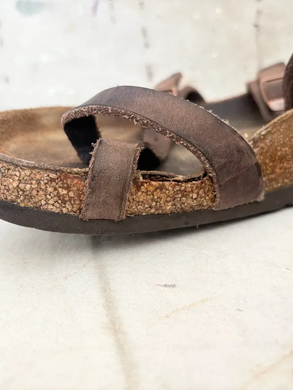 Bundle of Two Birkenstock Mayari Leather Sandals - Image 3