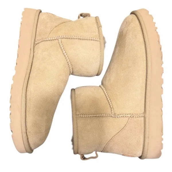 UGG Classic Mini II Boots Sand Women's‎ Size 9 - Image 7