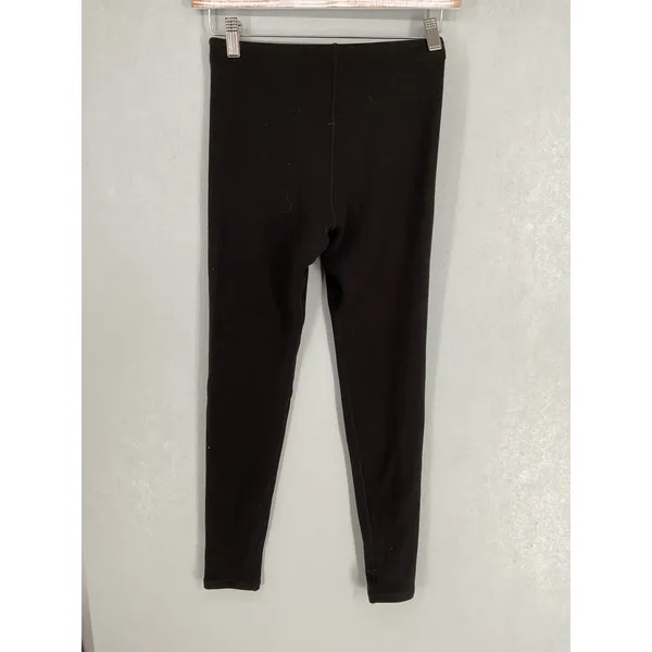Uniqlo Womens Leggings Heattech Ultra Warm Thermal Base Layer Black XS - Image 2