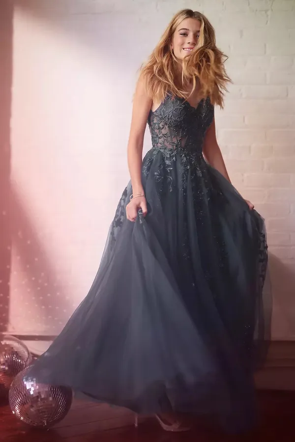 David's Bridal Floral Applique - Image 2