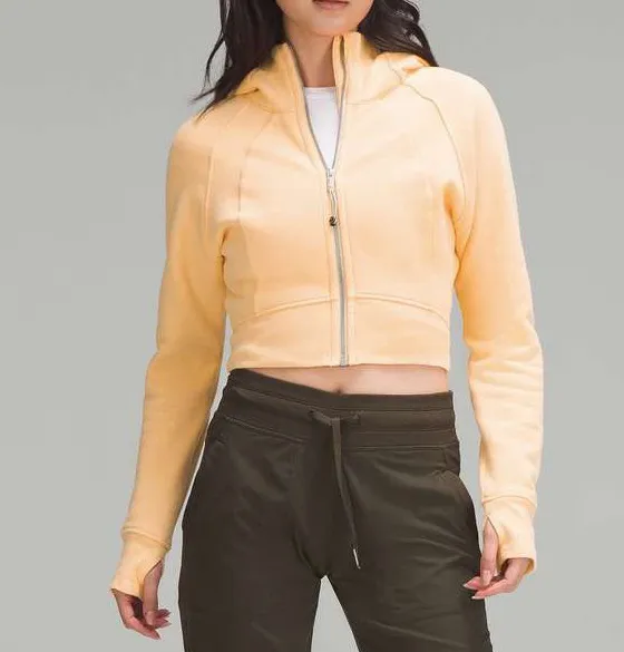 Lululemon Scuba Full-Zip Cropped Hoodie - Image 2