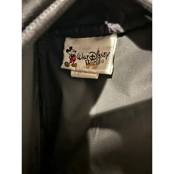 Mickey Mouse‎ Fanny Pack Black Embroidered Disney Waist Bag - Image 6