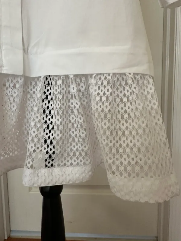 NWT $148 Woman’s Maeve Lace T-Shirt Slip Dress, Sz S - Image 5