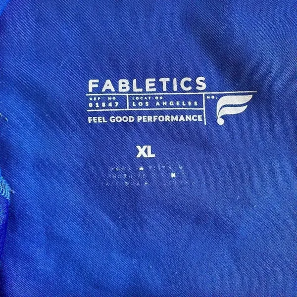 Fabletics Blue Performance Jogger Pants | Women’s XL | Stretch Athletic - Image 3