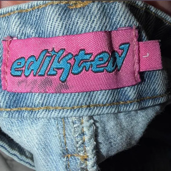 Edikted Denim Jeans wide leg  - Image 3