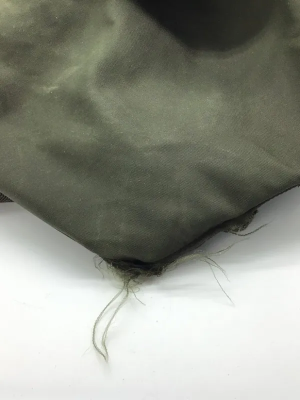 Authentic Vintage Prada Green Nylon Shoulder Bag | Serial 31 | As-Is - Image 12