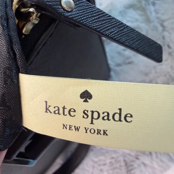 Kate Spade Cadence Black Saffiano Leather Tote Handbag WKRU4074 - Image 9
