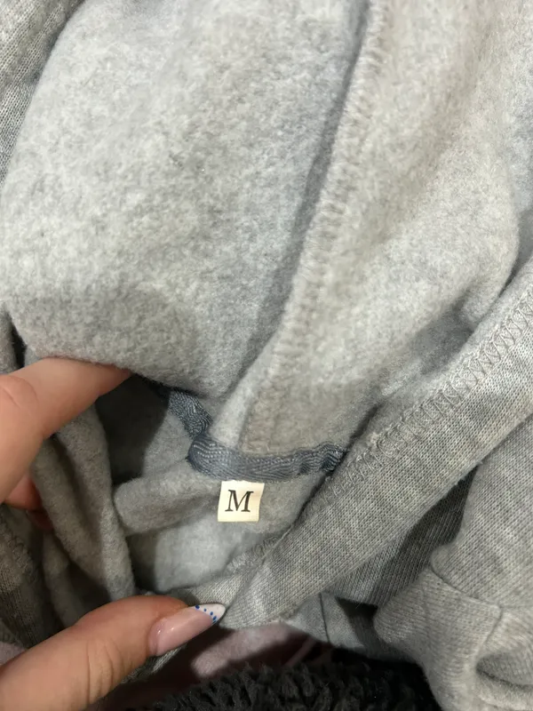Hoodie Gray Size M - Image 3