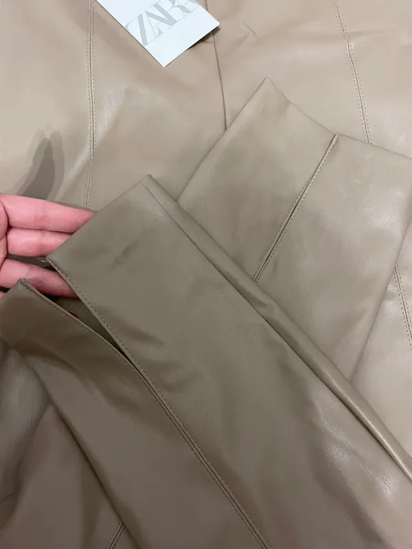 ZARA leather pants - Image 2