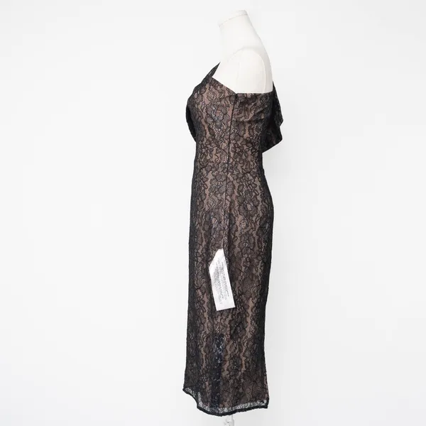 Dress The Population - Tiffany One-Shoulder Lace Midi Dress‎ - Image 6