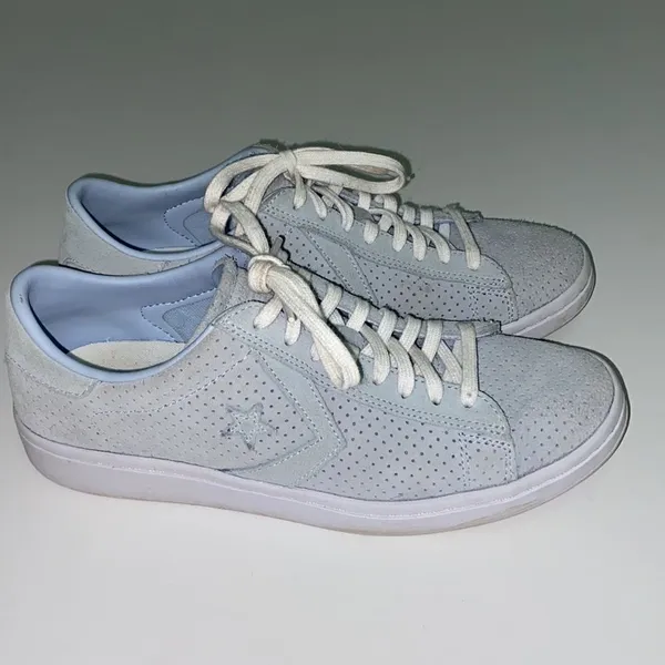 Converse‎ Womens Perforated Low Top Casual sneakers A18 - Image 4
