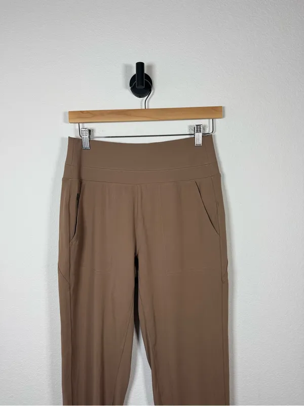 Athleta Venice High Rise Jogger Pant Brown Athleisure Travel Size Small - Image 4