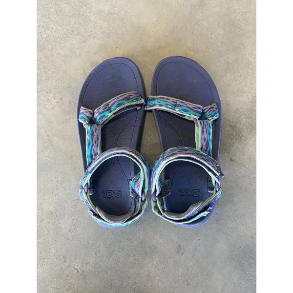 Teva Hurricane XLT2 Purple Teal Geometric Sport Sandals 1019390Y Womens 6 - Image 3