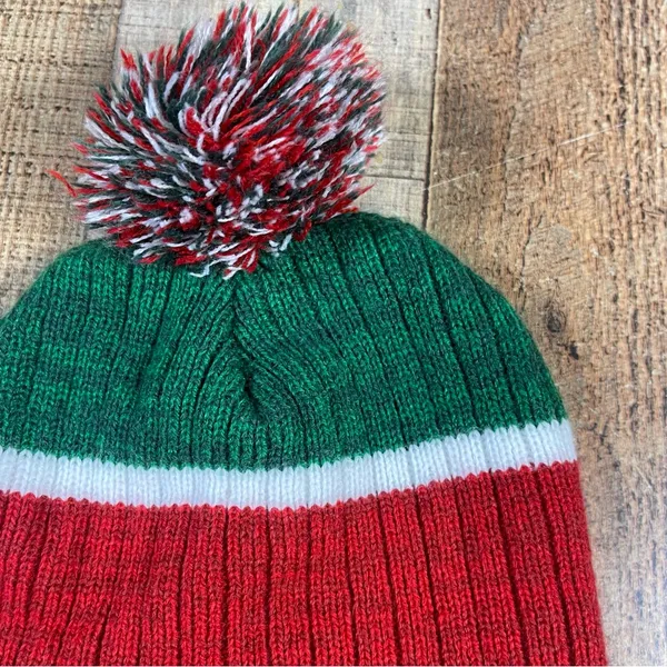 '47 Minnesota Wild Women's Patch Nature Colorblock Pom Beanie Knit Hockey Cuffed - Image 5