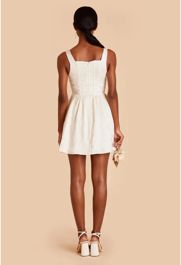 Birdy grey little white corset dress - Image 2