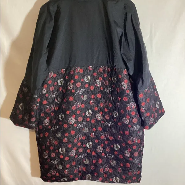 LA Blend Jacket‎ Quilted Goth Vintage Women’s Medium Black - Image 5