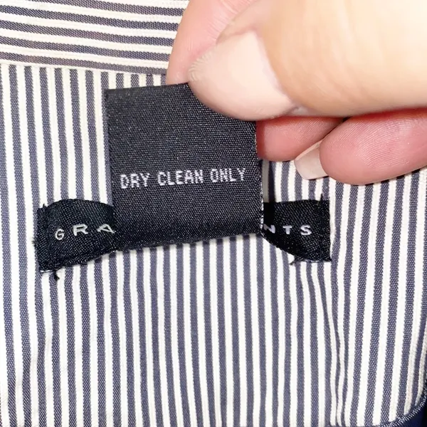 Grace Elements Shirt Sleeve Pin Striped Blazer - Image 8