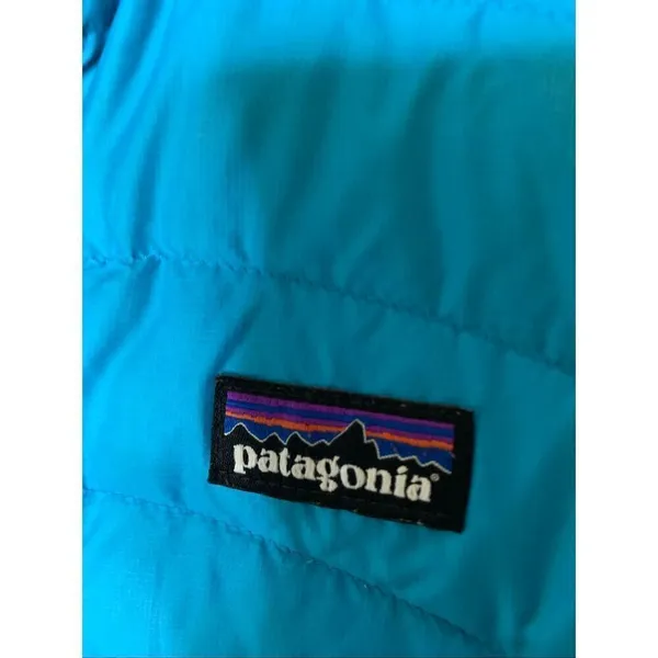 Patagonia Down Puffer jacket blue women's size XS 84682 - Image 3