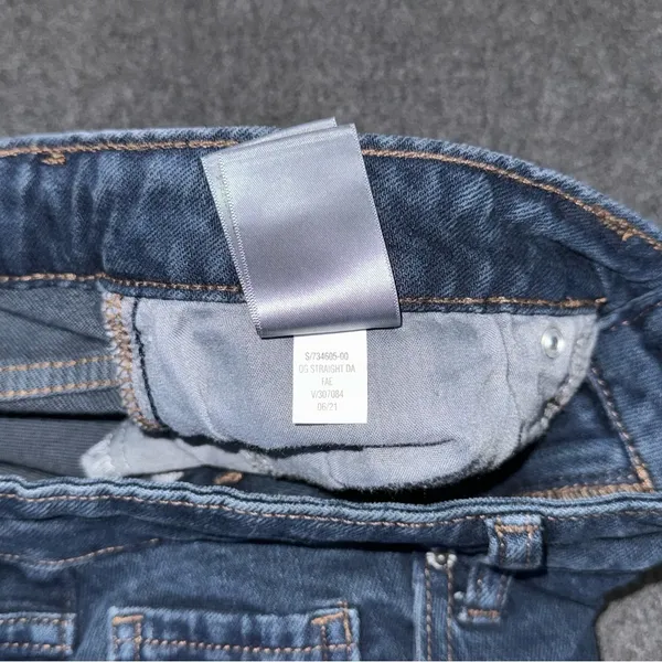 NWT Old Navy High Waisted O.G. Straight Jeans Women’s 10 Dark Wash Fae - Image 9