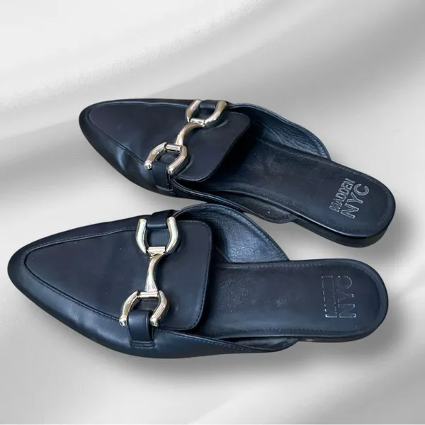 Steve Madden Madden NYC Black Slip Ons - Image 5