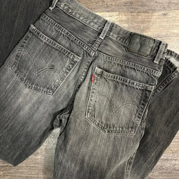 Levi's black bootcut jeans Size 27"‎ - Image 4