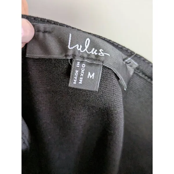 Lulu's good times only black one-shoulder maxi dress Medium - Image 9