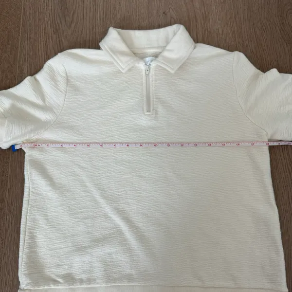 Oak and Fort Zipper Polo Shirt - Image 4