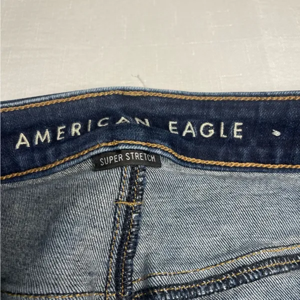 American Eagle Outfitters Super Hi-Rise Dark Wash Jegging (14) - Image 10