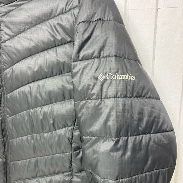 Columbia OMNI-HEAT Black Quilted Jacket Size‎ M - Image 3