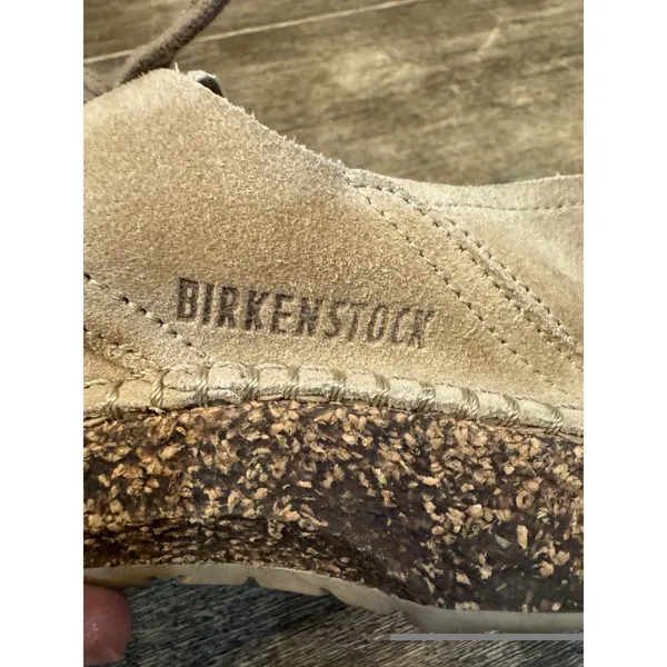 Womens Birkenstock Gary Convertible Derby shoes Size 36 US 5-5.5 Ginger Suede - Image 10