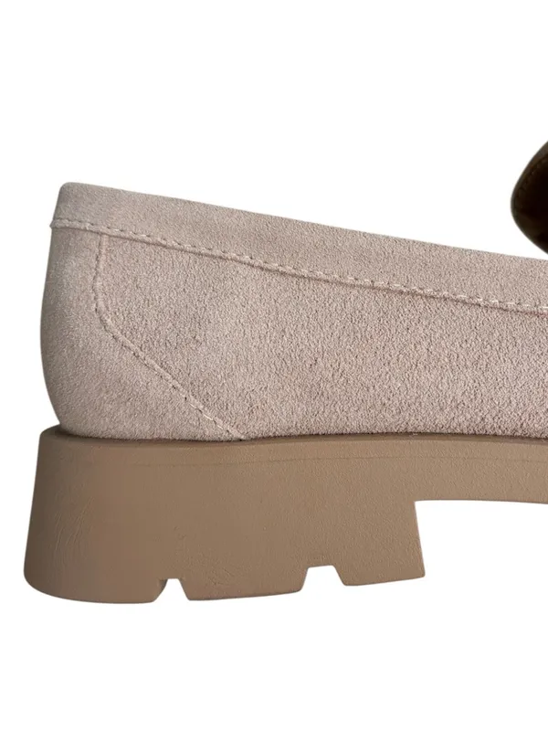 Like New Dolce Vita Leather Elias Dune Loafers Size 10 - Image 4