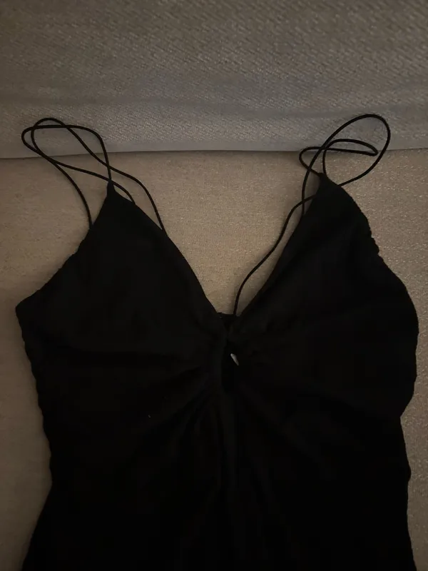 Black mini dress - Image 2
