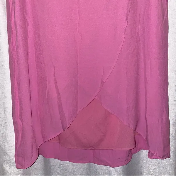 American Eagle Outfitters Midi Tie-Up Pink Wrap Skirt 🆕 XL - Image 12