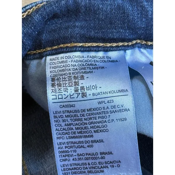 EUC Womens Levis 721 high rise skinny jeans stretch‎ size 31x30 (31x29) - Image 8