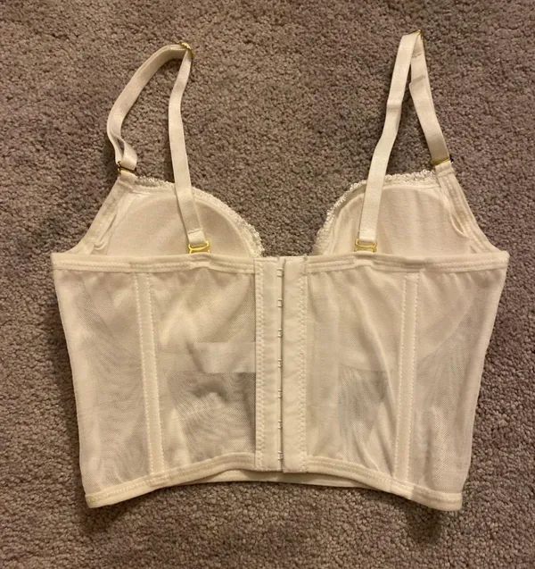 Floral corset top White Size XS - Image 2